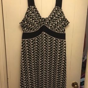 Black and white dress from DressBarn